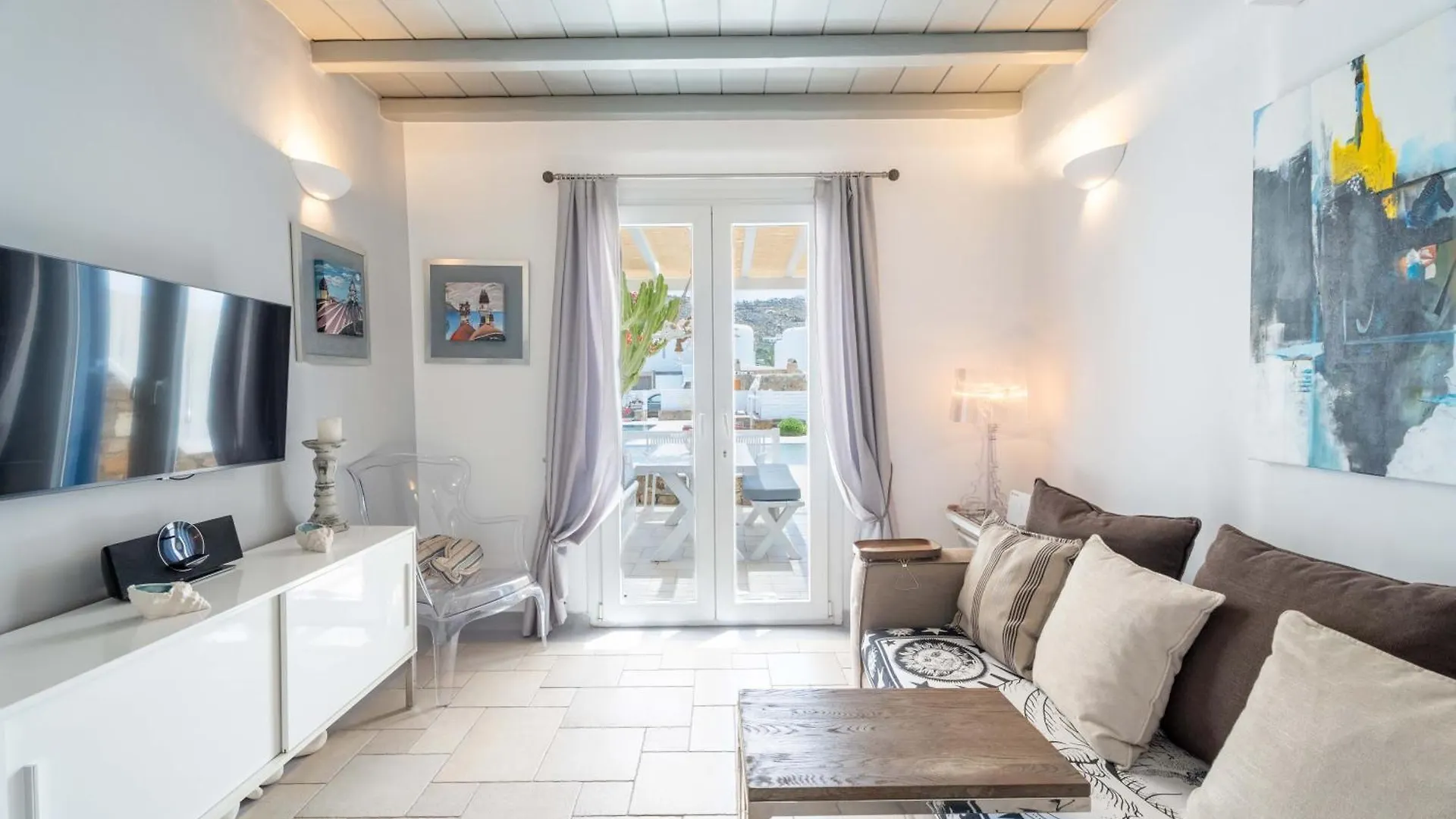 Вилла Phaedrus Living Ornos Beach House Mykonos Mykonos Town
